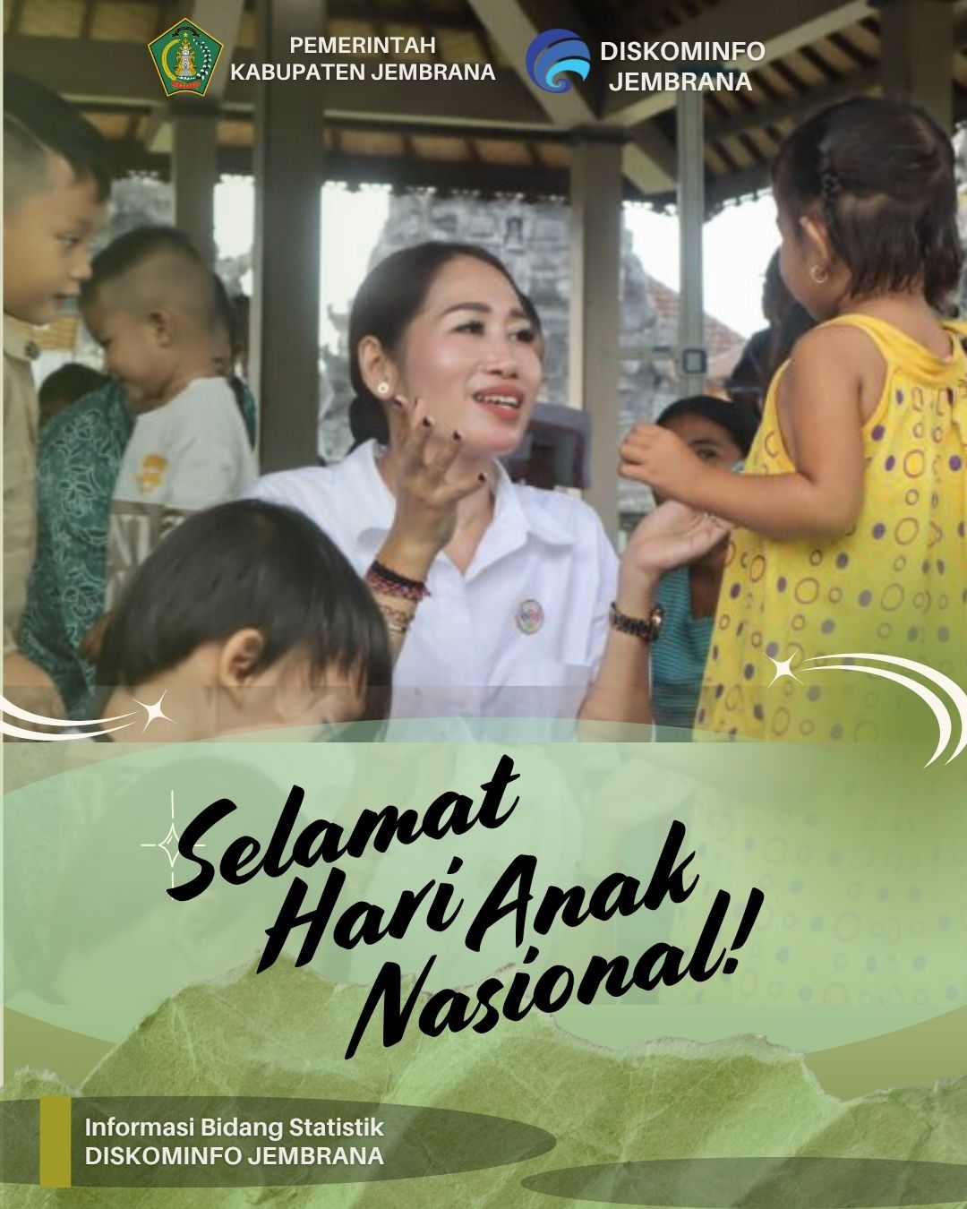Infografis Hari Anak Nasional Tahun 2025